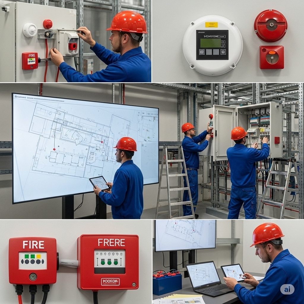 CENTRAL DE ALARMA CONTRA INCENDIO